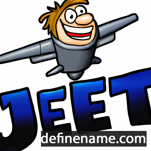 cartoon of the name Jet