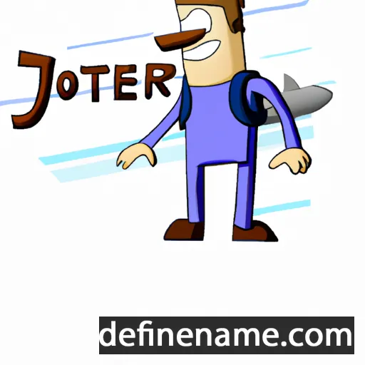 cartoon of the name Jetnor