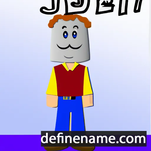 cartoon of the name Jetti