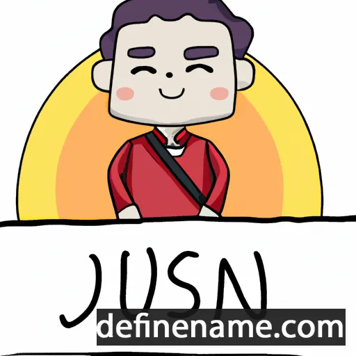 cartoon of the name Jeung-sun