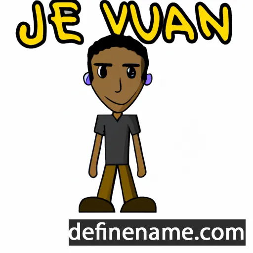 Jevaun cartoon