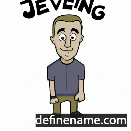 cartoon of the name Jevgenij