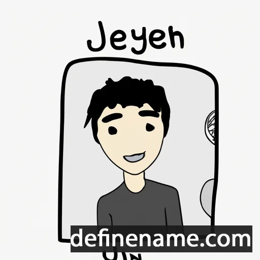 cartoon of the name Jeyhun