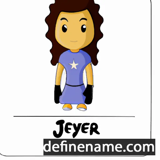 cartoon of the name Jeyra