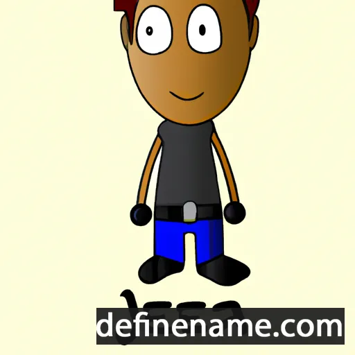 cartoon of the name Jeza