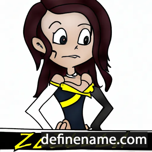 cartoon of the name Jezebella