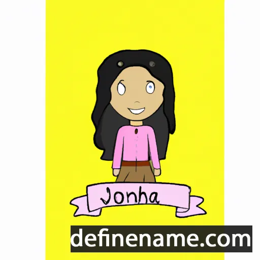 Jhoana cartoon