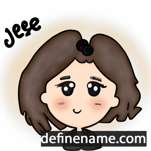 cartoon of the name Ji-seol