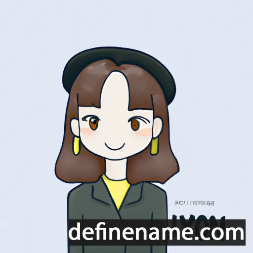 Ji-yoon cartoon