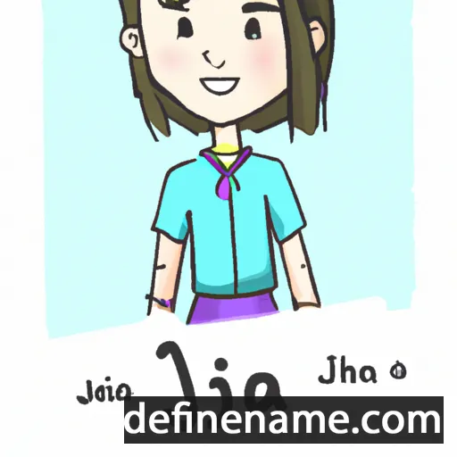 cartoon of the name Jia