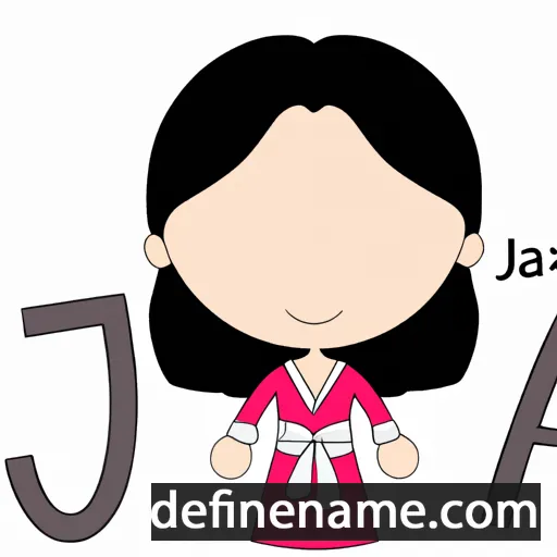 cartoon of the name Jia