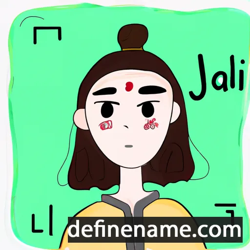 Jiali cartoon