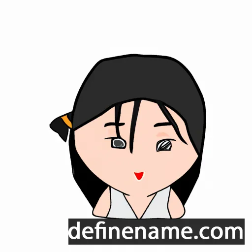 cartoon of the name Jialin