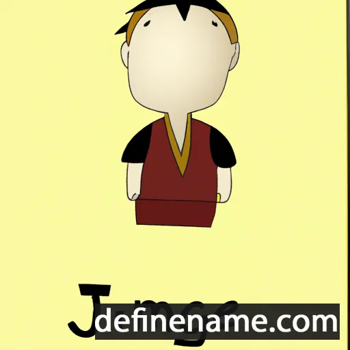 cartoon of the name Jigme