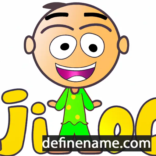 cartoon of the name Jijo