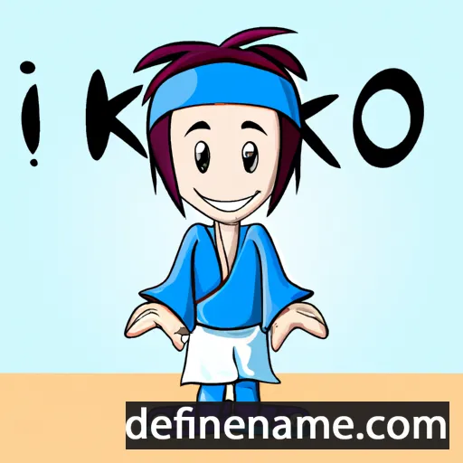 cartoon of the name Jiko