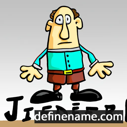 cartoon of the name Jildert