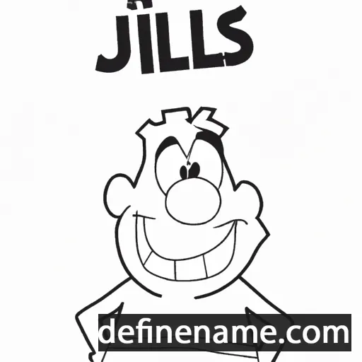 cartoon of the name Jilles