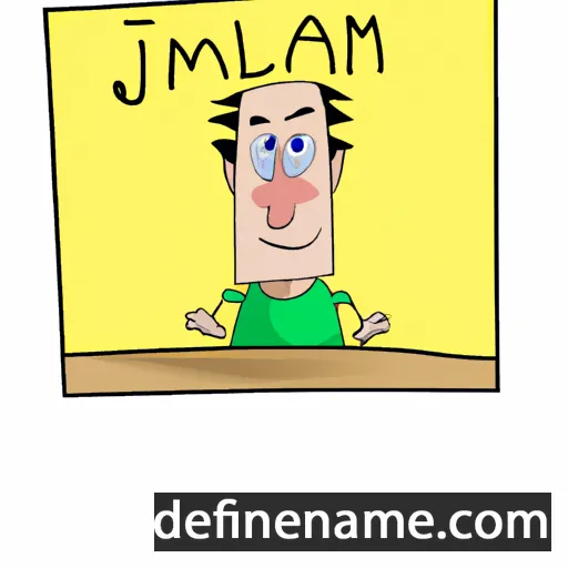 cartoon of the name Jilmar