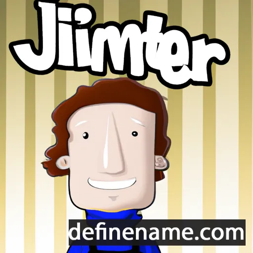 cartoon of the name Jilmer