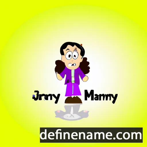 cartoon of the name Jimary