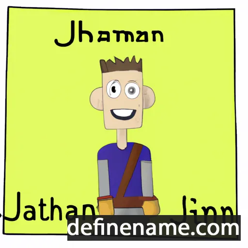 cartoon of the name Jimathan