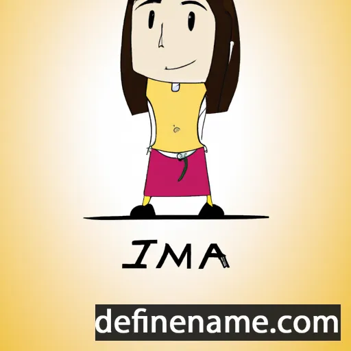 Jimina cartoon