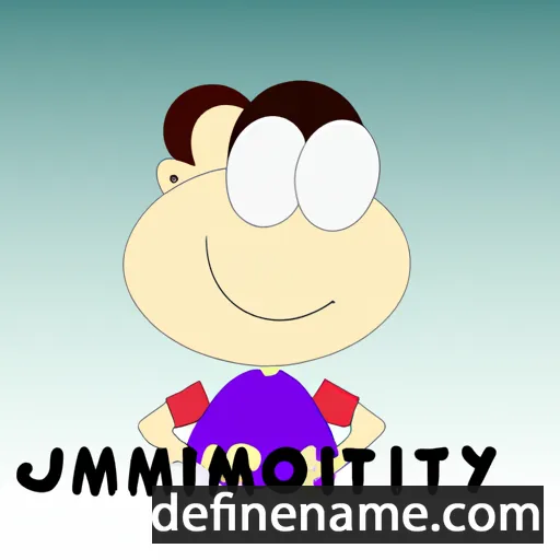 cartoon of the name Jimothy