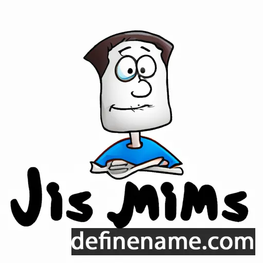 cartoon of the name Jims