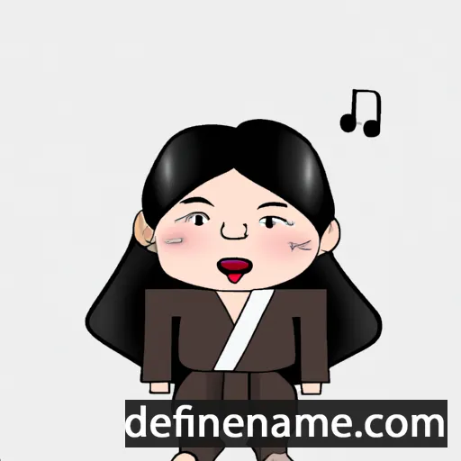 Jin-ah cartoon