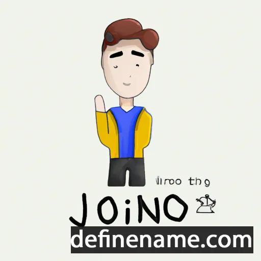 cartoon of the name Jin-ho