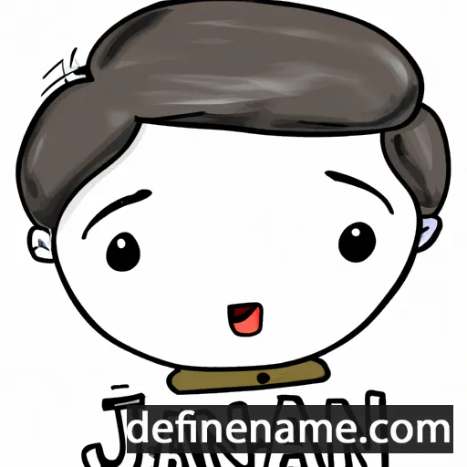 cartoon of the name Jin-hwan