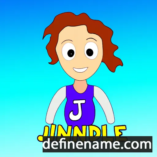 cartoon of the name Jindalee