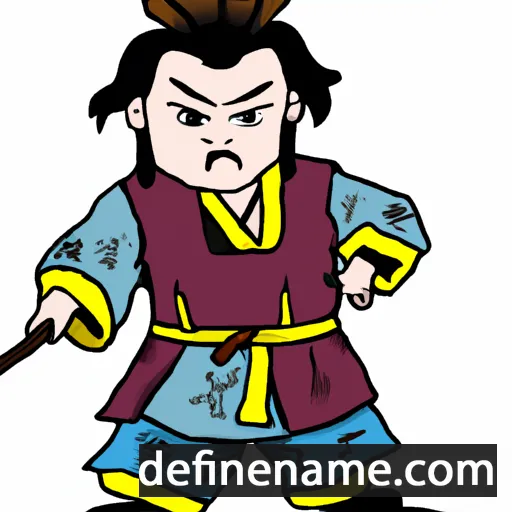 cartoon of the name Jingbei