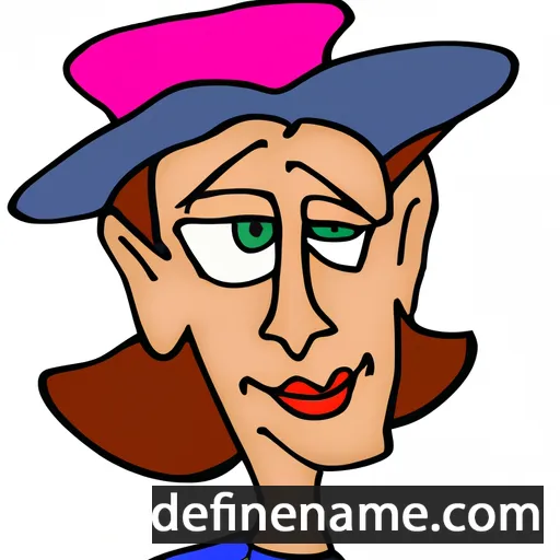 cartoon of the name Jinne