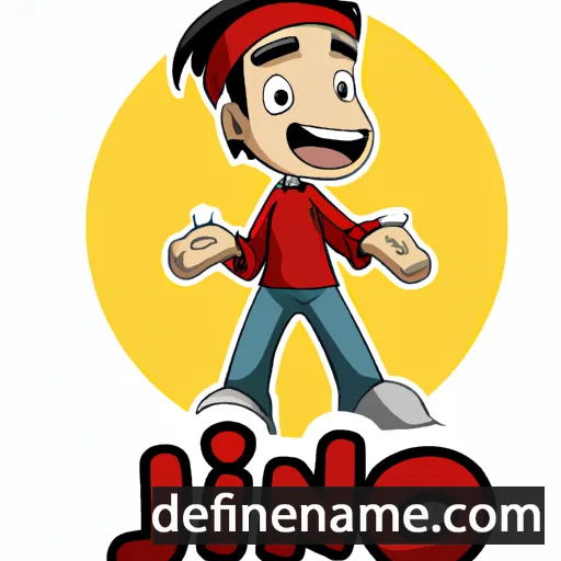 cartoon of the name Jino