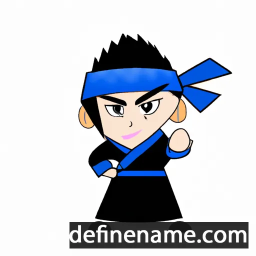 cartoon of the name Jinsuke