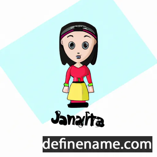 cartoon of the name Jintana