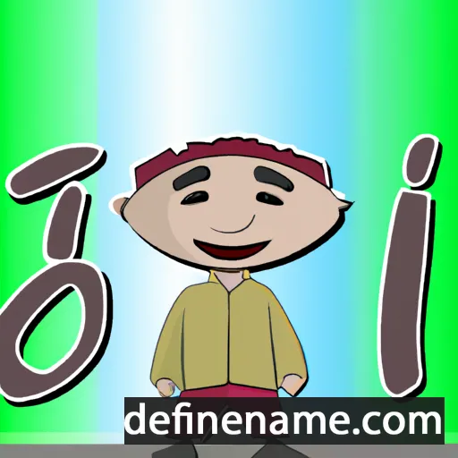 cartoon of the name Jionni