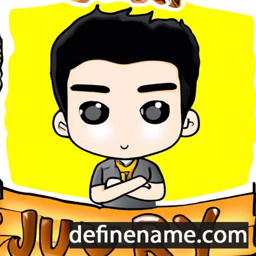 Jirayu cartoon