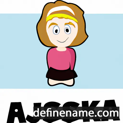 cartoon of the name Jiska