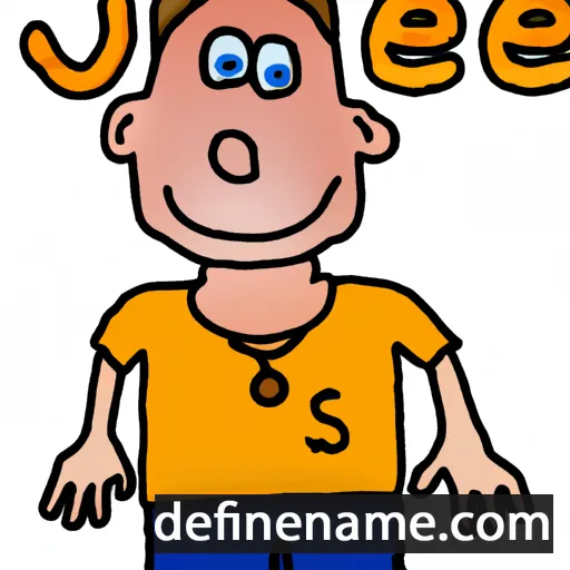 cartoon of the name Jisse