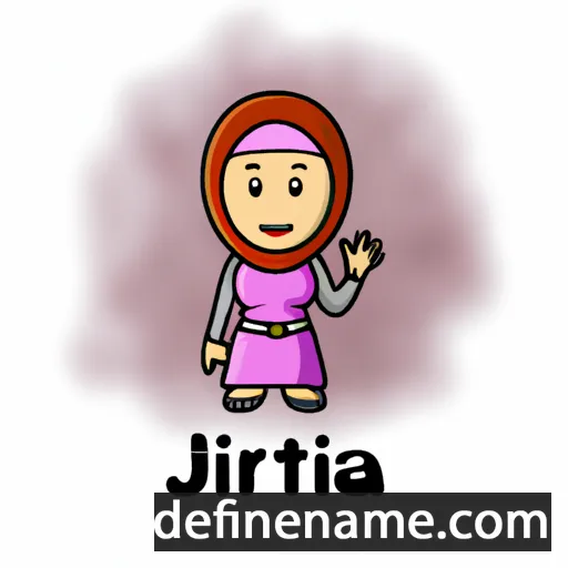 cartoon of the name Jitra