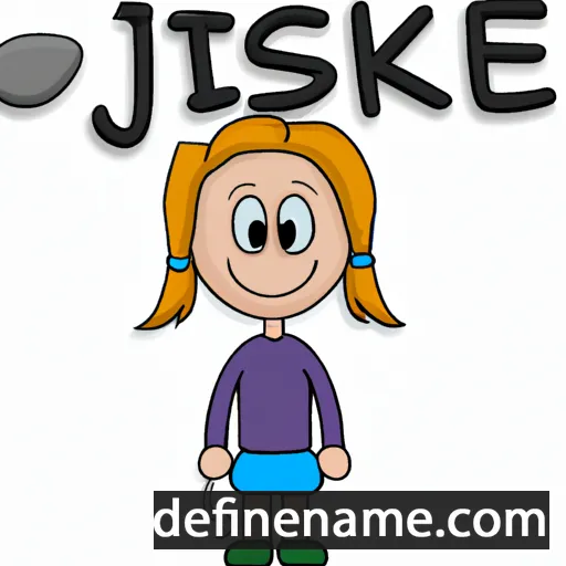 Jitske cartoon