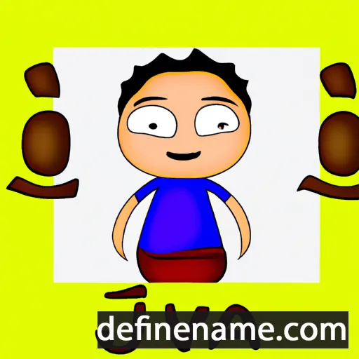 cartoon of the name Jiva