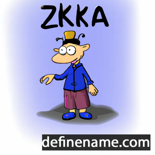 Jizka cartoon