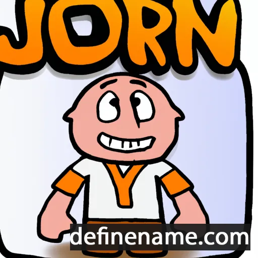 Jóbjǫrn cartoon