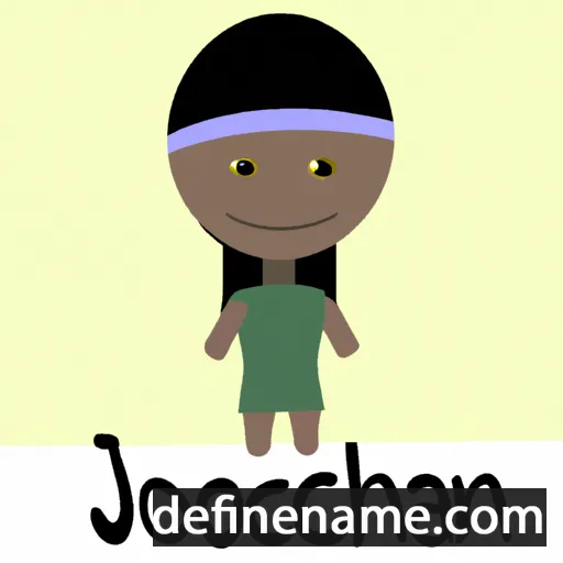 cartoon of the name Joachima