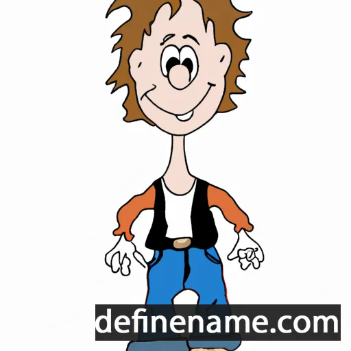 cartoon of the name Joachime