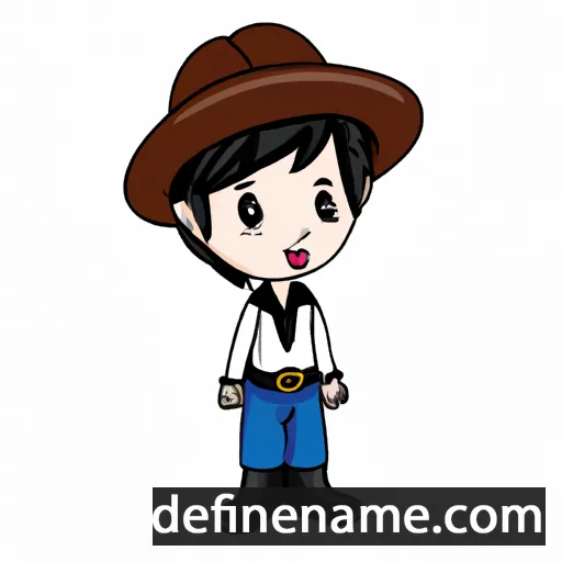 cartoon of the name Joanin